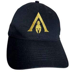Assassin’s Creed Odyssey Port & Company Blue Gold EMB strapback truckers hat cap